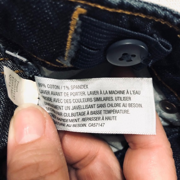 NWOT Cherokee Girls Bootcut Dark Wash Jeans Size 6 - Picture 6 of 7